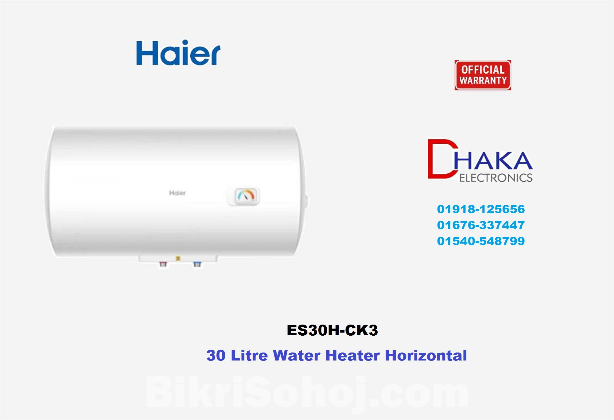 Haier ES30H-CK3  30 Litre Horizontal Water Heater Price BD